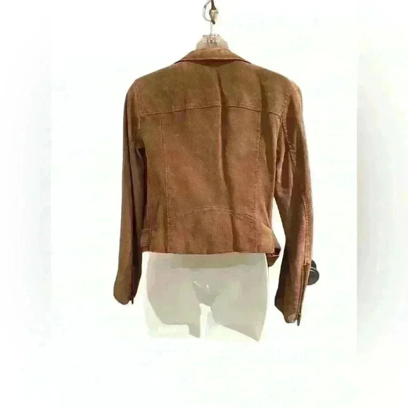 Moto Jacket 100% leather in El Dorado by Blank NYC Small - Picture 5 of 5
